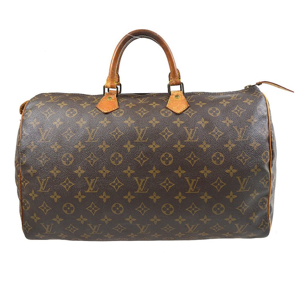 authentic LOUIS VUITTON SPEEDY 40 HAND BAG PURSE MONOGRAM - Picture 2 of 13